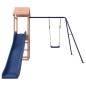 vidaXL Parque infantil de exterior madera maciza Douglas