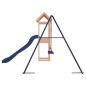 vidaXL Parque infantil de exterior madera maciza Douglas