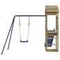 vidaXL Parque infantil de exterior madera de pino impregnada vidaXL Parque infantil de exterior madera de pino impregnada
