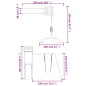 vidaXL Parque infantil de exterior madera de pino impregnada vidaXL Parque infantil de exterior madera de pino impregnada