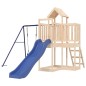 vidaXL Parque infantil de exterior madera maciza de pino