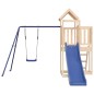 vidaXL Parque infantil de exterior madera maciza de pino