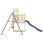 vidaXL Parque infantil de exterior madera maciza de pino