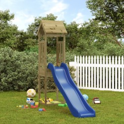 vidaXL Parque infantil de exterior madera de pino impregnada