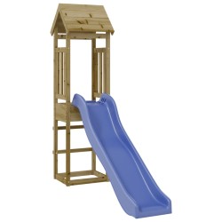 vidaXL Parque infantil de exterior madera de pino impregnada