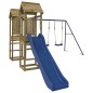 vidaXL Parque infantil de exterior madera de pino impregnada