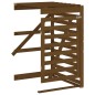 vidaXL Extensión para cobertizo de cubo basura madera pino marrón miel vidaXL Extensión para cobertizo de cubo basura madera pino marrón miel