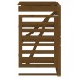 vidaXL Extensión para cobertizo de cubo basura madera pino marrón miel vidaXL Extensión para cobertizo de cubo basura madera pino marrón miel