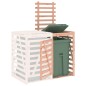 vidaXL Extensión para cobertizo de cubo de basura madera abeto Douglas vidaXL Extensión para cobertizo de cubo de basura madera abeto Douglas