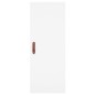 vidaXL Aparador alto madera contrachapada blanco 34,5x34x180 cm vidaXL Aparador alto madera contrachapada blanco 34,5x34x180 cm