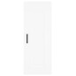 vidaXL Aparador alto madera contrachapada blanco 34,5x34x180 cm vidaXL Aparador alto madera contrachapada blanco 34,5x34x180 cm