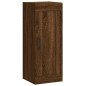 vidaXL Aparador alto madera contrachapada roble marrón 34,5x34x180 cm vidaXL Aparador alto madera contrachapada roble marrón 34,5x34x180 cm