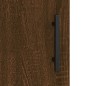 vidaXL Aparador alto madera contrachapada roble marrón 34,5x34x180 cm vidaXL Aparador alto madera contrachapada roble marrón 34,5x34x180 cm