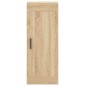 vidaXL Aparador de madera contrachapada roble Sonoma 34,5x34x180 cm
