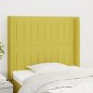 vidaXL Cabecero con orejas de tela verde 103x16x118/128 cm vidaXL Cabecero con orejas de tela verde 103x16x118/128 cm