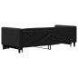 vidaXL Sofá cama nido tela negro 80x200 cm vidaXL Sofá cama nido tela negro 80x200 cm