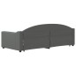 vidaXL Sofá cama nido tela gris oscuro 90x200 cm vidaXL Sofá cama nido tela gris oscuro 90x200 cm