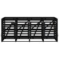 vidaXL Cobertizo cuádruple para cubos de basura madera de pino negro vidaXL Cobertizo cuádruple para cubos de basura madera de pino negro