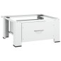 vidaXL Soporte pedestal para lavadora con cajón blanco vidaXL Soporte pedestal para lavadora con cajón blanco