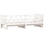 vidaXL Sofá cama nido madera maciza de pino blanco 80x200 cm vidaXL Sofá cama nido madera maciza de pino blanco 80x200 cm