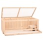 vidaXL Jaula para hámster madera maciza abeto 104x52x38 cm vidaXL Jaula para hámster madera maciza abeto 104x52x38 cm