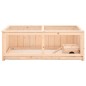 vidaXL Jaula para hámster madera maciza abeto 104x52x38 cm vidaXL Jaula para hámster madera maciza abeto 104x52x38 cm