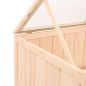 vidaXL Jaula para hámster madera maciza abeto 104x52x38 cm vidaXL Jaula para hámster madera maciza abeto 104x52x38 cm