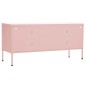 vidaXL Mueble para TV de acero rosa 105x35x50 cm vidaXL Mueble para TV de acero rosa 105x35x50 cm