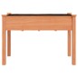 vidaXL Jardinera con forro madera maciza de abeto marrón 118x59x76 cm vidaXL Jardinera con forro madera maciza de abeto marrón 118x59x76 cm