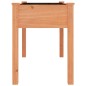 vidaXL Jardinera con forro madera maciza de abeto marrón 118x59x76 cm vidaXL Jardinera con forro madera maciza de abeto marrón 118x59x76 cm