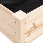 vidaXL Jardinera con forro madera maciza de abeto 161x45x76 cm vidaXL Jardinera con forro madera maciza de abeto 161x45x76 cm