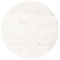 vidaXL Tablero de mesa redondo madera maciza de pino blanco Ø70x3 cm vidaXL Tablero de mesa redondo madera maciza de pino blanco Ø70x3 cm