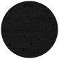 vidaXL Tablero de mesa redondo madera maciza de pino negro Ø90x3 cm vidaXL Tablero de mesa redondo madera maciza de pino negro Ø90x3 cm