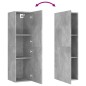 vidaXL Set de muebles de salón 6 pzas madera ingeniería gris hormigón vidaXL Set de muebles de salón 6 pzas madera ingeniería gris hormigón
