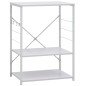 vidaXL Armario de microondas madera ingeniería blanco 60x39,6x79,5 cm