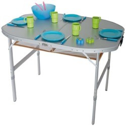 Eurotrail Mesa de camping Chartres 120x80 cm