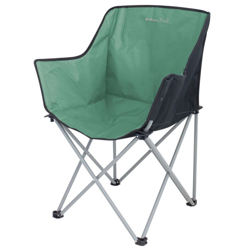 Eurotrail Silla de camping Kampala verde mar