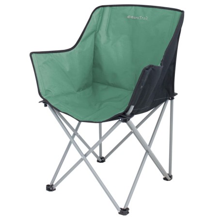 Eurotrail Silla de camping Kampala verde mar