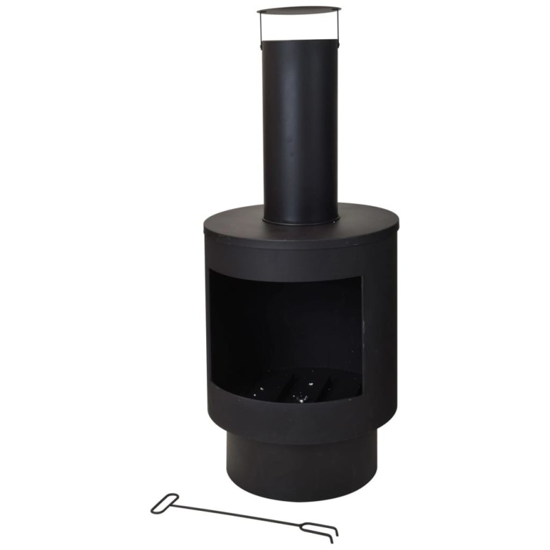 ProGarden Chimenea de metal 112 cm ProGarden Chimenea de metal 112 cm