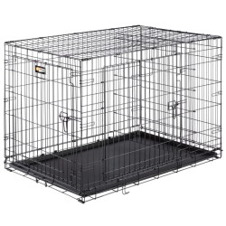 Ferplast Jaula para perros Dog-Inn 105 108,5x72,7x76,8 cm gris