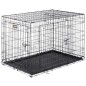 Ferplast Jaula para perros Dog-Inn 105 108,5x72,7x76,8 cm gris Ferplast Jaula para perros Dog-Inn 105 108,5x72,7x76,8 cm gris