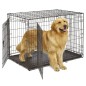 Ferplast Jaula para perros Dog-Inn 105 108,5x72,7x76,8 cm gris Ferplast Jaula para perros Dog-Inn 105 108,5x72,7x76,8 cm gris