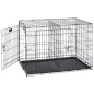 Ferplast Jaula para perros Dog-Inn 105 108,5x72,7x76,8 cm gris Ferplast Jaula para perros Dog-Inn 105 108,5x72,7x76,8 cm gris