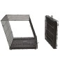 Ferplast Jaula para perros Dog-Inn 105 108,5x72,7x76,8 cm gris Ferplast Jaula para perros Dog-Inn 105 108,5x72,7x76,8 cm gris