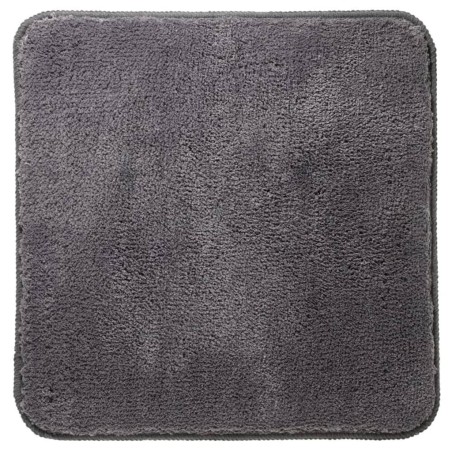 Sealskin Alfombra de baño Angora gris 60x60 cm