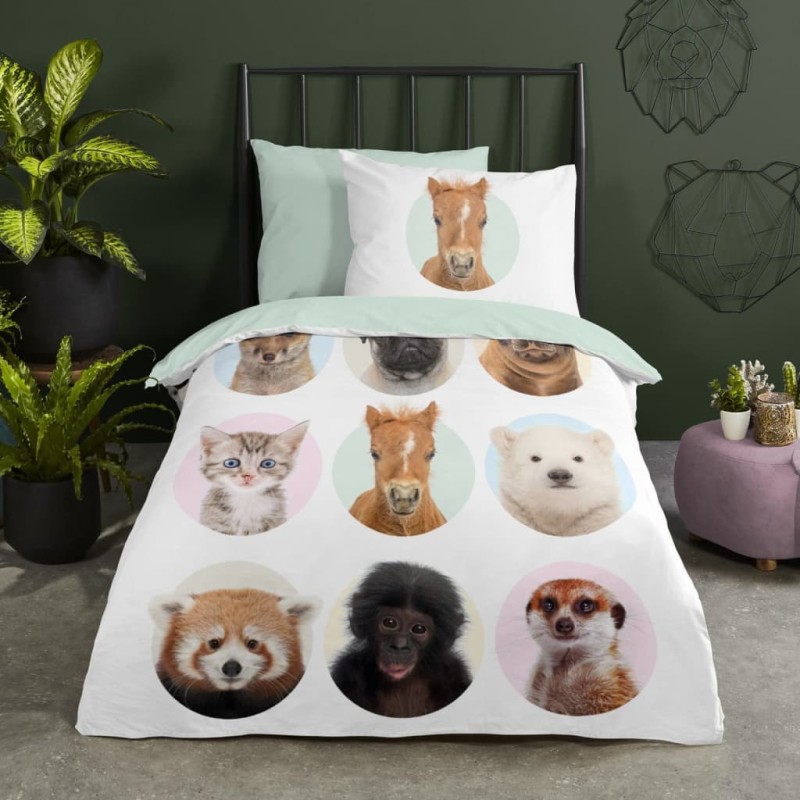 Good Morning Funda edredón infantil YOUNG A 140x200/220cm multicolor Good Morning Funda edredón infantil YOUNG A 140x200/220cm multicolor