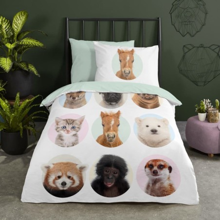 Good Morning Funda edredón infantil YOUNG A 140x200/220cm multicolor