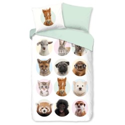 Good Morning Funda edredón infantil YOUNG A 140x200/220cm multicolor