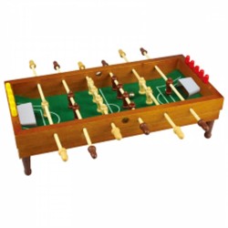 Tender Toys Futbolín de sobremesa de madera