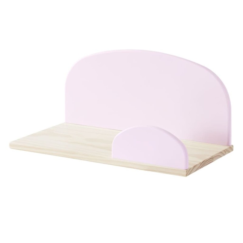 Vipack Estante de pared Kiddy madera rosa envejecido Vipack Estante de pared Kiddy madera rosa envejecido